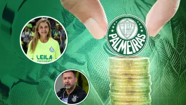 Leila Pereira e Augusto Melo em detalhe