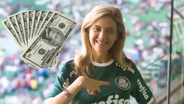 Leila Pereira, presidente do Palmeiras