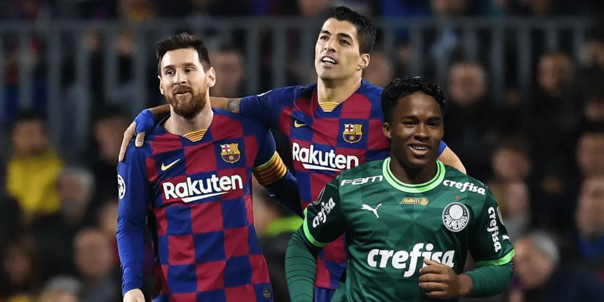 Luis Suárez falou sobre Endrick após o fim do Brasileirão