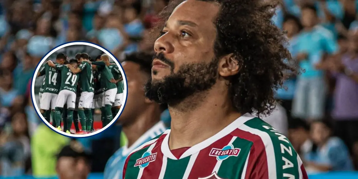 Marcelo em destaque pelo Fluminense