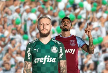 Meia do Palmeiras pode fazer boa dupla com argentino.