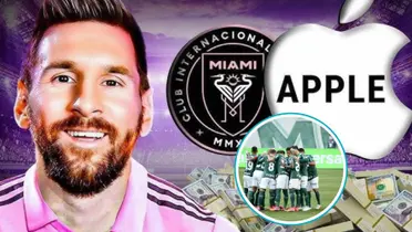 Messi em destaque pelo Inter Miami