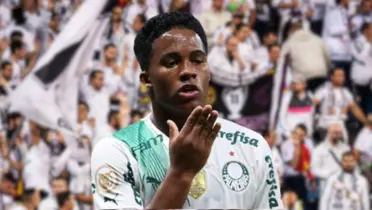 O atacante irá se despedir do Palmeiras após completar 18 anos, no meio de 2024