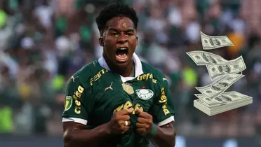 O Palmeiras ainda vai receber R$ 13 milhões com gol de Endrick