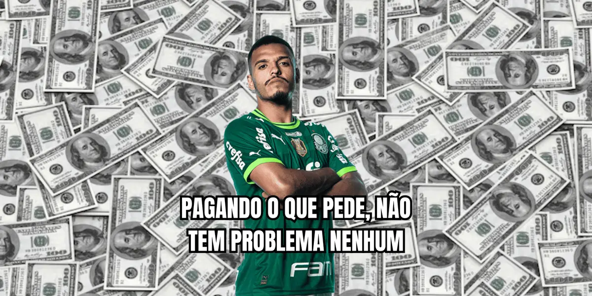 O Palmeiras pode lucrar uma quantia milionária se Gabriel Menino fosse vendido