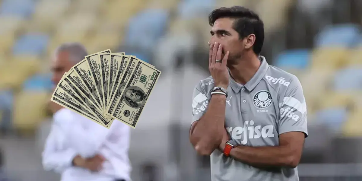 Abel diz que não tem dinheiro, os milhões gastos nos reforços do Palmeiras 