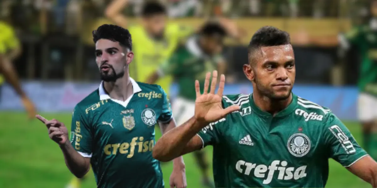 O treinador do Palmeiras citou os dois jogadores ao falar do argentino