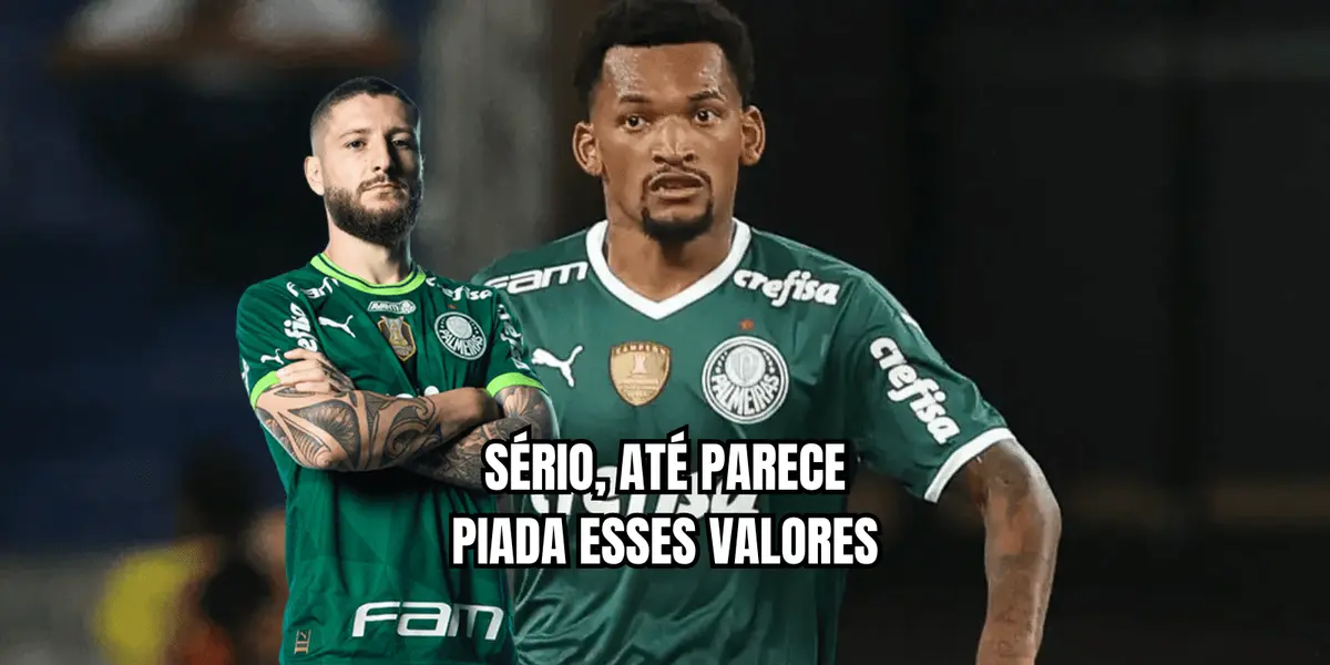 Os salários dos dois volantes do Palmeiras