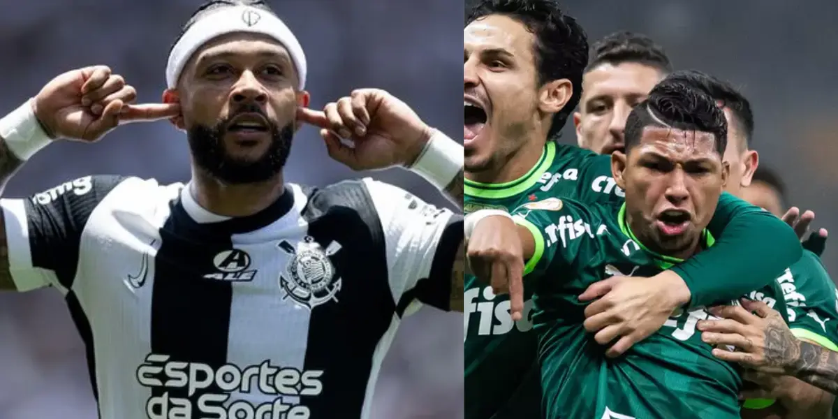 Palmeiras quer contratar jogador de impacto, tal como o Corinthians fez com Memphis Depay