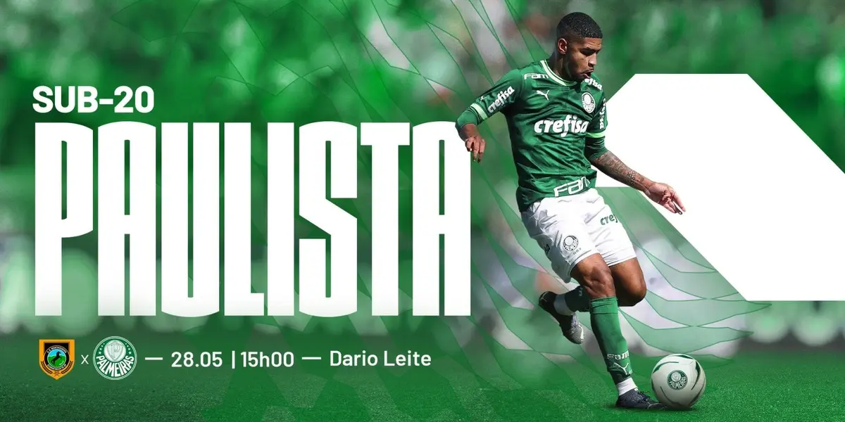 Palmeiras tem dois artilheiros no estadual Sub-20