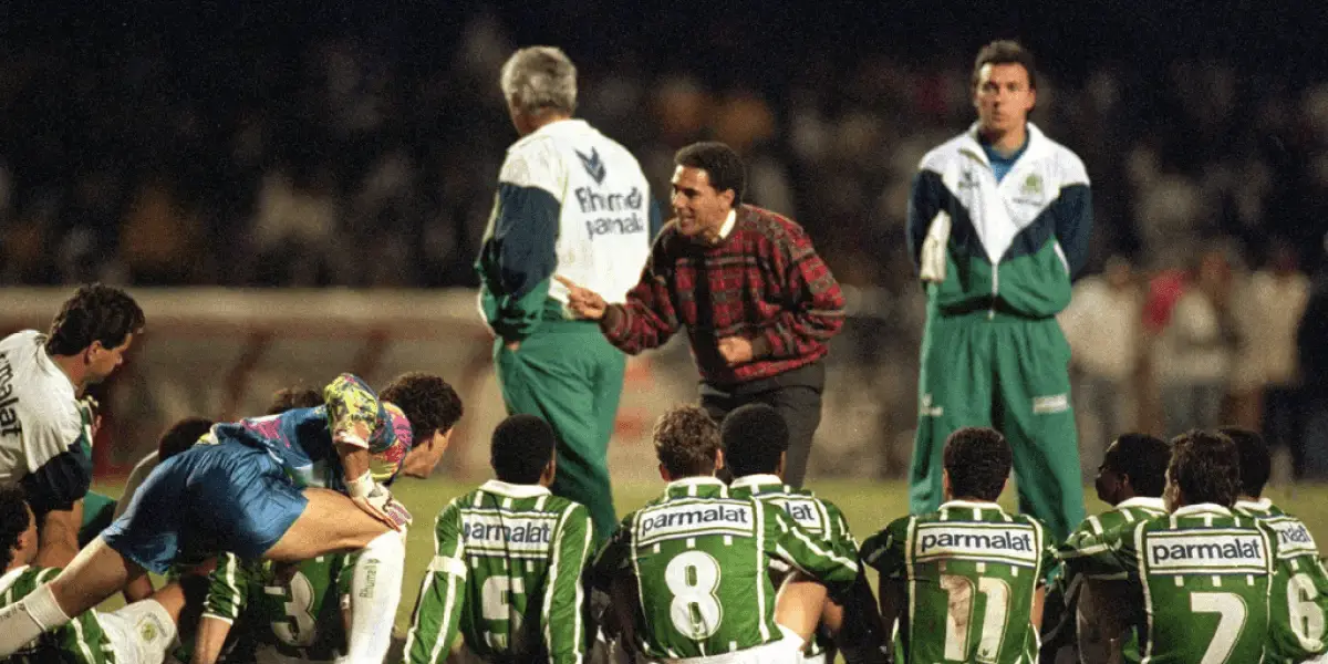 Para Vanderlei Luxemburgo, ex-presidente transformou o Palmeiras no maior clube do continente