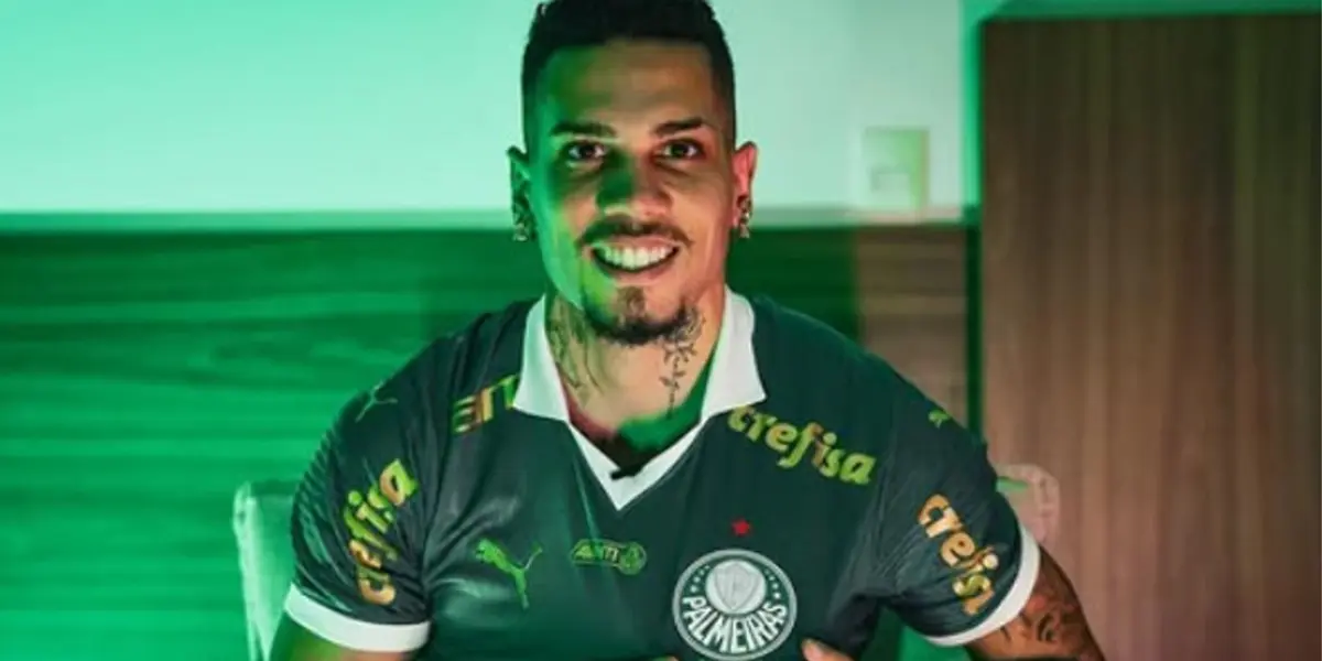 Paulinho é o novo reforço do Palmeiras