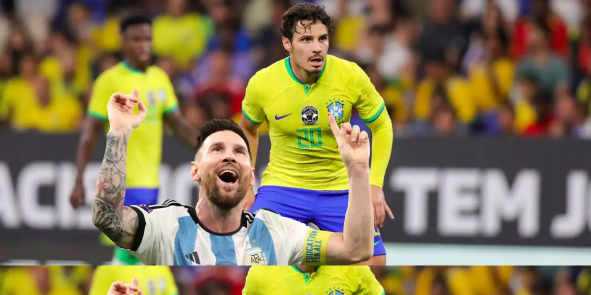 Raphael Veiga deu entrevista ao final do jogo