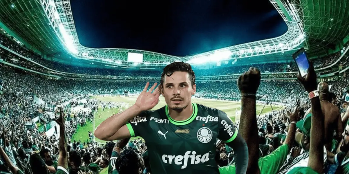 Raphael Veiga está de férias e uma cena fofa chamou a atenção do torcedores