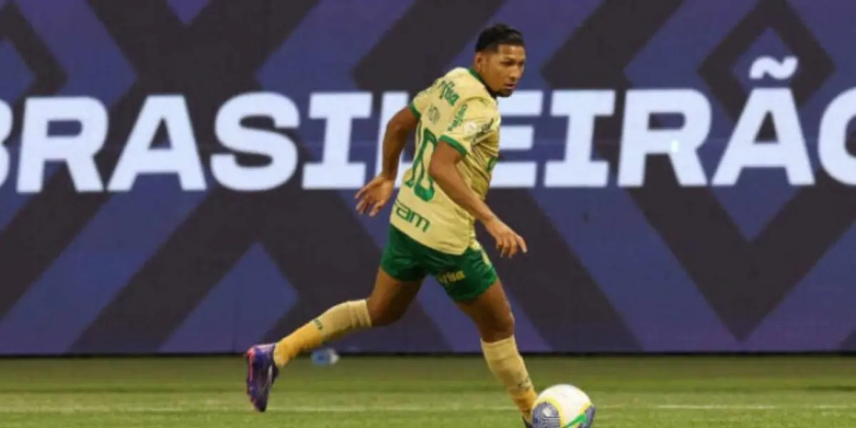 Rony em ação pelo Palmeiras