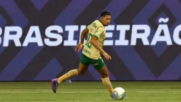 Rony em ação pelo Palmeiras