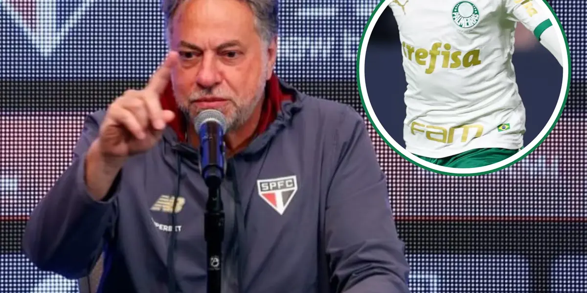 São Paulo quer contratar ex-Palmeiras que fracassou na temporada 2024