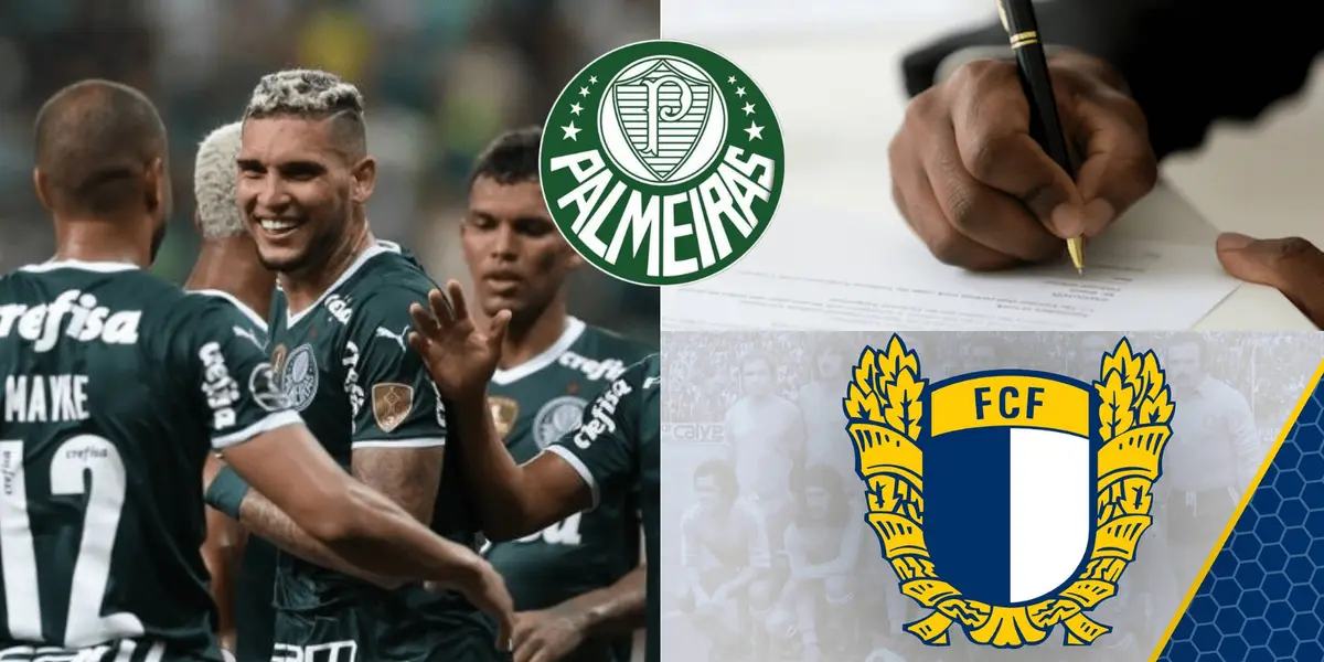 Sem espaço no elenco, o atacante Rafael Navarro pode deixar o verdão e ir para Portugal