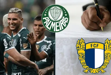 Sem espaço no elenco, o atacante Rafael Navarro pode deixar o verdão e ir para Portugal