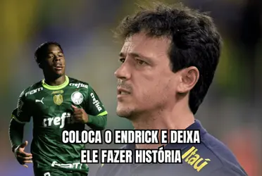 Torcida brasileira pede para que Endrick seja titular