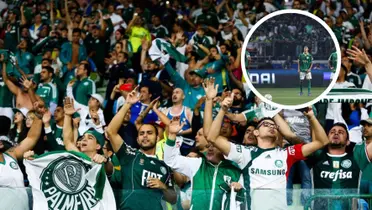 Torcida do Palmeiras durante jogo