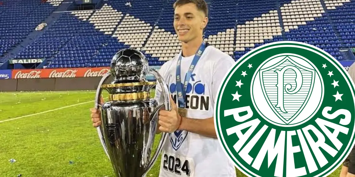 Valentín Gómez é alvo do Palmeiras