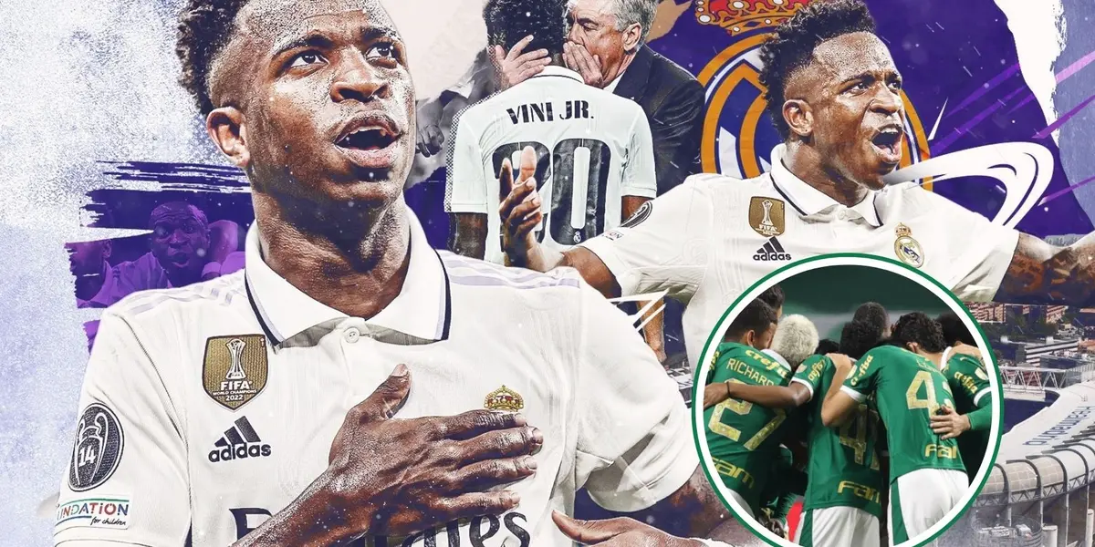 Vini Jr. em destaque pelo Real Madrid