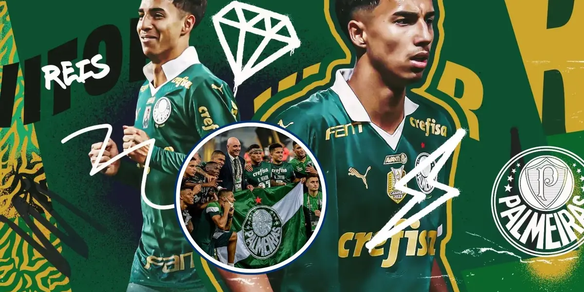 Vitor Reis em destaque pelo Palmeiras