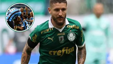 Zé Rafael em destaque pelo Verdão