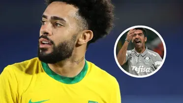 Claudinho em destaque com camisa da Seleção