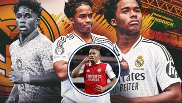Endrick em destaque pelo Real