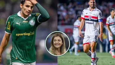 Jogadores de Palmeiras e SPFC em detalhe