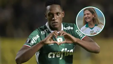 Mina em destaque pelo Palmeiras