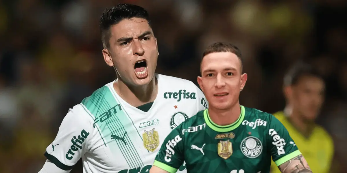 O salários dos dois jogadores no Palmeiras